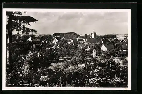 AK Neukirch /Krs. Tettnang, Ortsansicht aus der Vogelschau