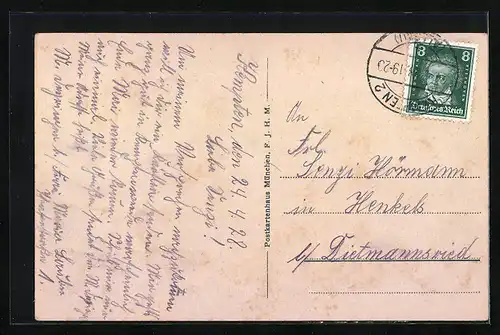 AK Kempten i. Allgäu, Totalansicht mit der Iller