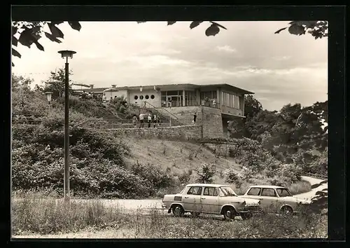 AK Gera /Thür., Terrassencafè Osterstein
