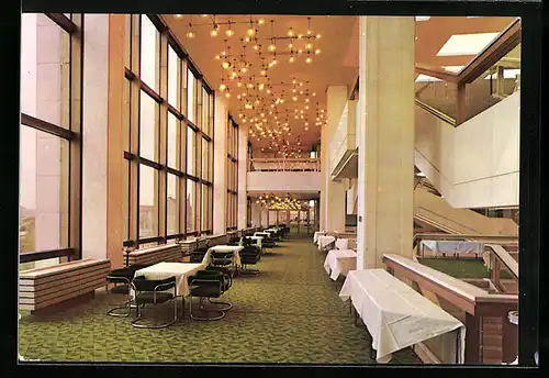 AK Berlin, Seitenfoyer vom Palast der Republik