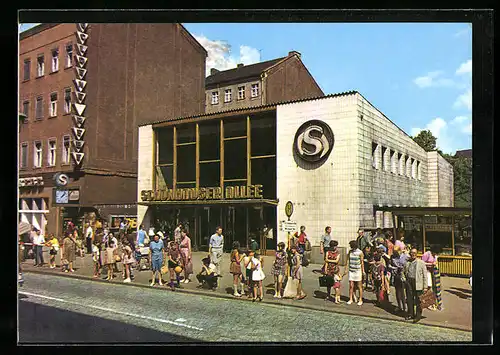 AK Berlin, Prenzlauer Berg, S-Bahnhof Schönhauser Allee