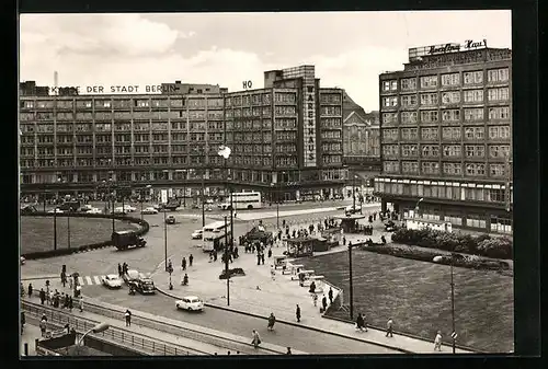 AK Berlin, Alexanderplatz aus der Vogelschau