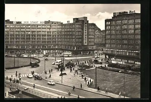 AK Berlin, Alexanderplatz aus der Vogelschau