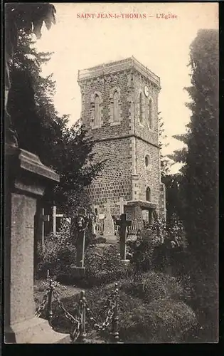AK Saint-Jean-le Thomas, L`Èglise