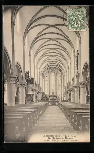 AK Le Teilleul, L`Èglise-Intèrieur