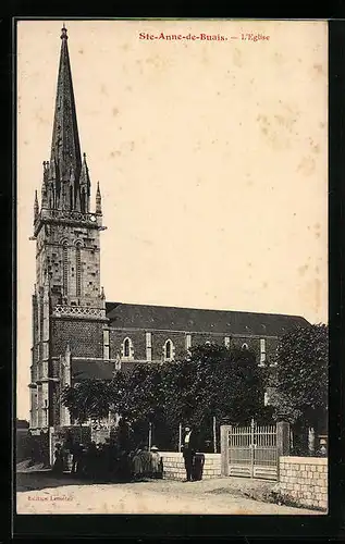 AK Ste-Anne-de-Buais, L`Èglise