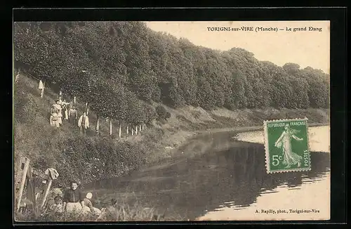 AK Torigni-sur-Vire, Le grand Etang