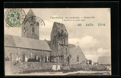 AK Gatteville, L`Èglise et la vieille tour