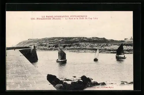 AK Fermanville, Le Port et la Jetèe du Cap Lèvy