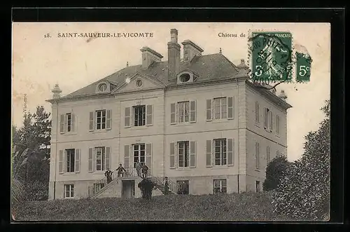 AK Saint-Sauveur-Le-Vicomte, Le Chateau