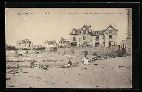 AK Saint-Pair-sur-Mer, De Granville au Mont Saint-Michel, Les Chalets