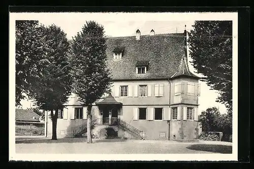 AK Plobsheim, La Maison d`Ecole et Mairie