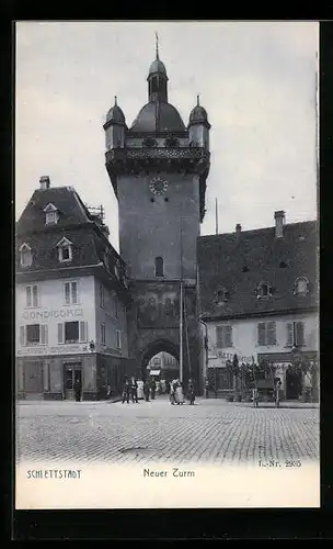 AK Schlettstadt, Neuer Turm