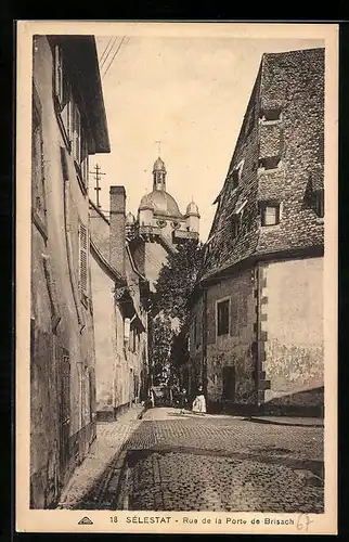 AK Sélestat, Rue de la Porte de Brisach