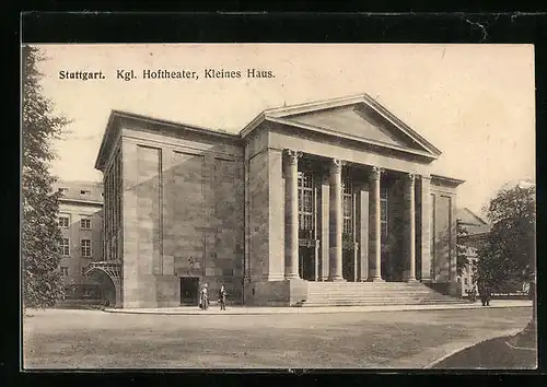 AK Stuttgart, Königliches Hoftheater, Kleines Haus