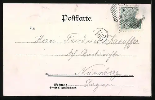 Lithographie Lindau i. Bodensee, Ortsansicht aus der Vogelschau