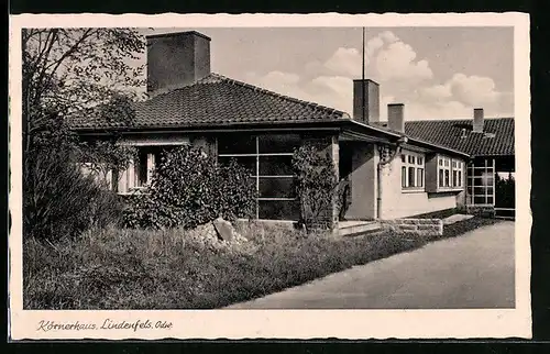 AK Lindenfels i. Odw., Blick zum Körnerhaus