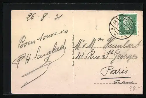 AK Breisach, Sicht über das Wasser auf den Ort