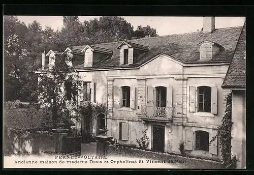 AK Ferney-Voltaire, Ancienne maison de madame Denis et Orphelinat St. Vincent de Paul