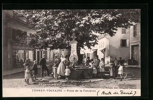 AK Ferney-Voltaire, Place de la Fontaine