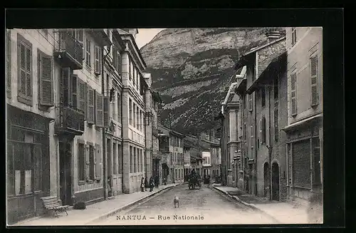 AK Nantua, Rue Nationale