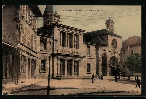 AK Nantua, Palais de Justice et l`Eglise