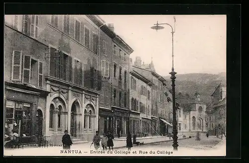 AK Nantua, Entree du College et rue du College