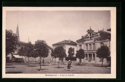 AK Montrevel, Place du Marche
