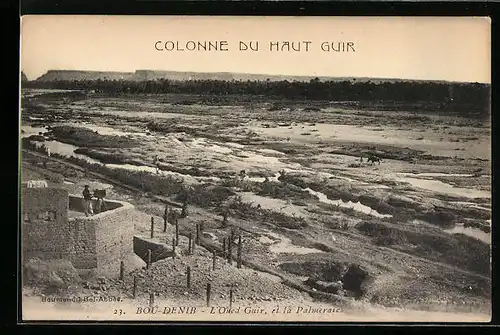 AK Bou-Denib, L`Oued Guir, et la Palmeraie