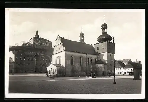 AK Náchod, Ortsansicht