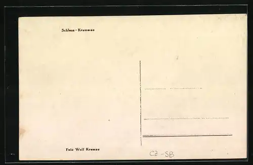AK Krummau, Schloss Krummau