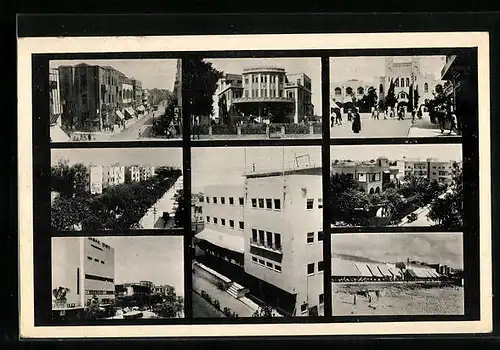 AK Tel-Aviv, Gebäudeansicht, Ortspartie, Strassenpartie