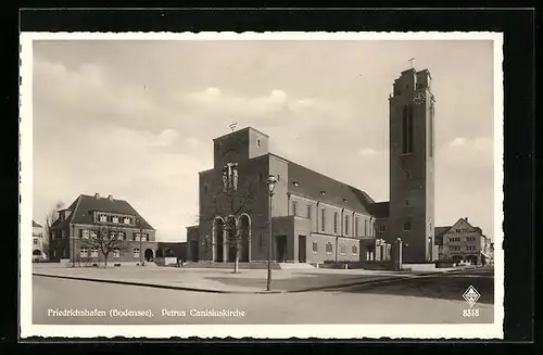 AK Friedrichshafen /Bodensee, Petrus Canisiuskirche