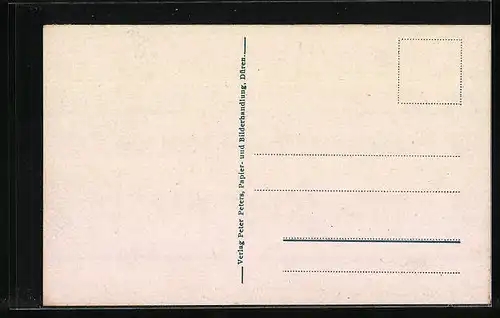 AK Düren /Rhld., Evangelische Volksschule