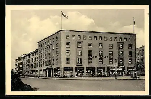 AK Karlsruhe a. Rhein, Kolpinghaus, Karlstrasse 115