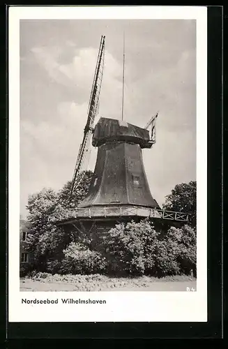 AK Wilhelmshaven, Windmühle in dem Nordseebad