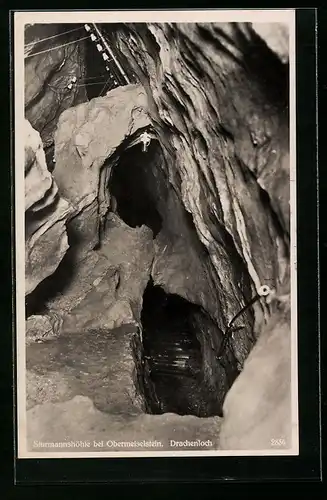 AK Obermaiselstein i. Allgäu, Sturmannshöhle, Drachenloch