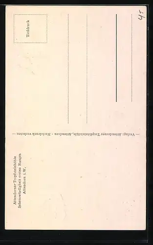 AK Attendorn i. W., Attendorner Tropfsteinhöhle, Kaisergrotte