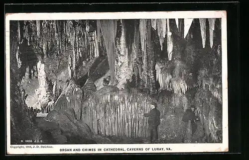 AK Luray, Va., Caverns, Organ and Chimes in Cathedral, Höhle