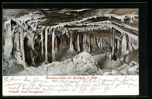 AK Rübeland, Hermannshöhle, 2. Abth.