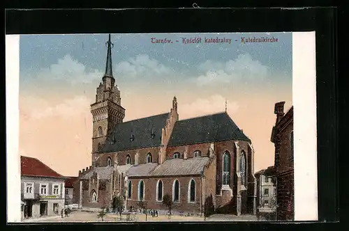 AK Tarnów, Blick auf die Kathedralkirche