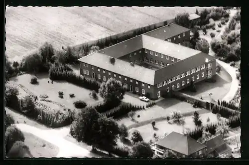 AK Senden i. Westf., Klarissenkloster vom Flugzeug aus