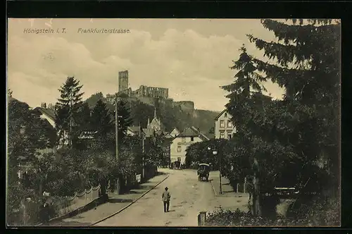 AK Königstein i. T., Frankfurterstrasse
