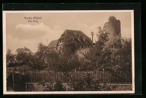AK Vacha (Rhön), Alte Burg