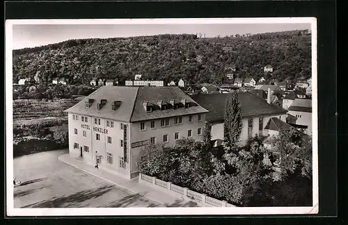 AK Plochingen am Neckar, Hotel Henzler