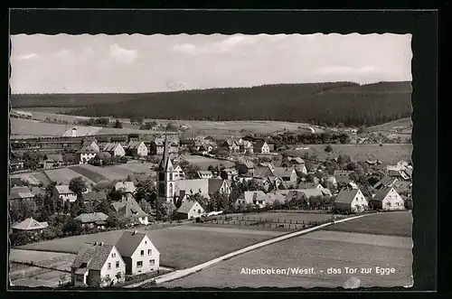 AK Altenbeken /Westf., Ortsansicht-Das Tor zur Egge