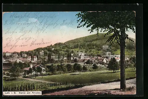 AK Lahr i. B., Partie am Altvater