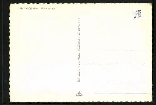 AK Braunschweig, Hauptbahnhof