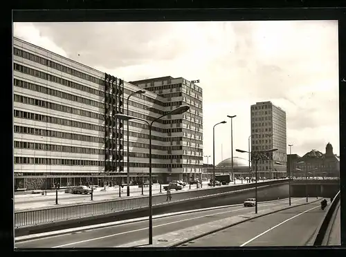 AK Berlin, Autotunnel am Alexanderplatz