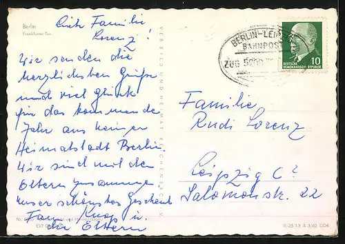 AK Berlin, Frankfurter Tor